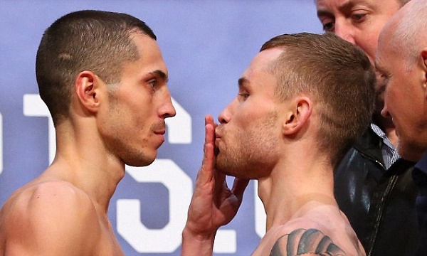 Carl Frampton v Scott Quigg - Weigh-in