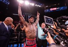 Jermall Charlo retuvo su corona ante Juan Macías y quiere a Golovkin