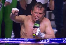 Julio César Chávez se despidió del boxeo en su tierra natal. Su hijo perdió con un luchador de MMA