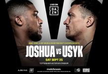 Joshua diseña la estrategia para derrotar a Usyk. Se ha preparado para quince asaltos