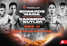 Gran velada en Dubai, con dos mundiales, el próximo 11 de diciembre