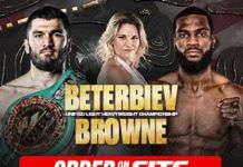 Artur Beterbiev defiende sus mundiales ante Marcus Browne esta madrugada en una gala que se verá en España