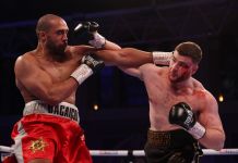 Gabriel Enguema perdió contra Johnny Fisher dejando buena imagen