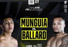Jaime Munguía confía en su victoria ante D’mitrius Ballard