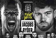 Daniel Jacobs-John Ryder, combate de encrucijada mañana sábado