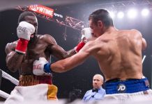 Tim Tszyu venció, pese a visitar la lona, a Terrell Gausha