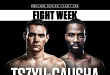 Tim Tszyu-Terrell Gausha y el duelo de invictos Rivera-Adorno, gran velada esta noche