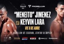 El dominicano Norbelto Jiménez pelea el 8 de abril con el mundial como meta