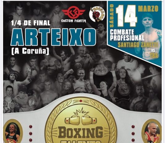 Segunda velada de Boxing Talents en Arteixo
