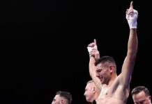 Cristóbal Lorente, con un enorme combate, derrotó en Escocia a Nathaniel Collins
