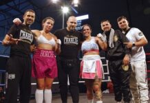María Horche venció a Paula Sánchez en Boxing Talents