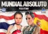 El cartel de la velada del mundial de Isabel Rivero