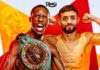 Bruce Carrington defenderá el mundial WBC pluma ante René Palacios con Cristóbal Lorente atento