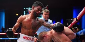 Shane Mosley Jr. obtuvo un notable triunfo por KO ante Serhii Bohachuk