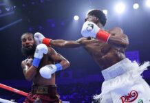 Abdullah Mason tuvo que trabajar duro ante Albert Bell para conservar su mundial