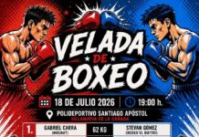 Cartel completo de la velada de Villanueva de la Cañada con Ali Modian