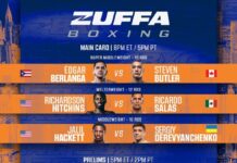 Édgar Berlanga y Richardson Hitchins debutan para Dana White este domingo