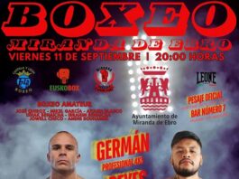 Germán Fernández boxeará el 11 de septiembre en Miranda de Ebro