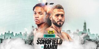 Floyd Schofield y Lucas Bahdi, a por el mundial WBA vacante del peso ligero